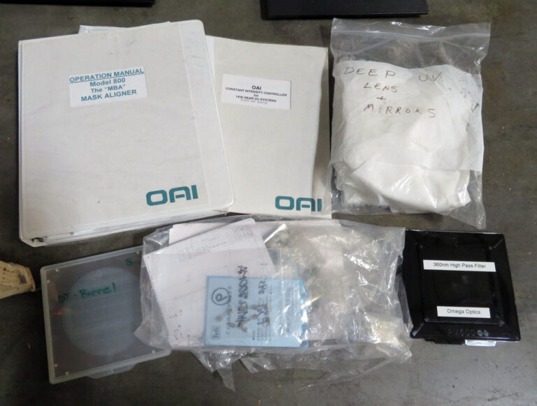 OAI Optical Associates 804MBA086265 Front and Backside Mask Aligner
